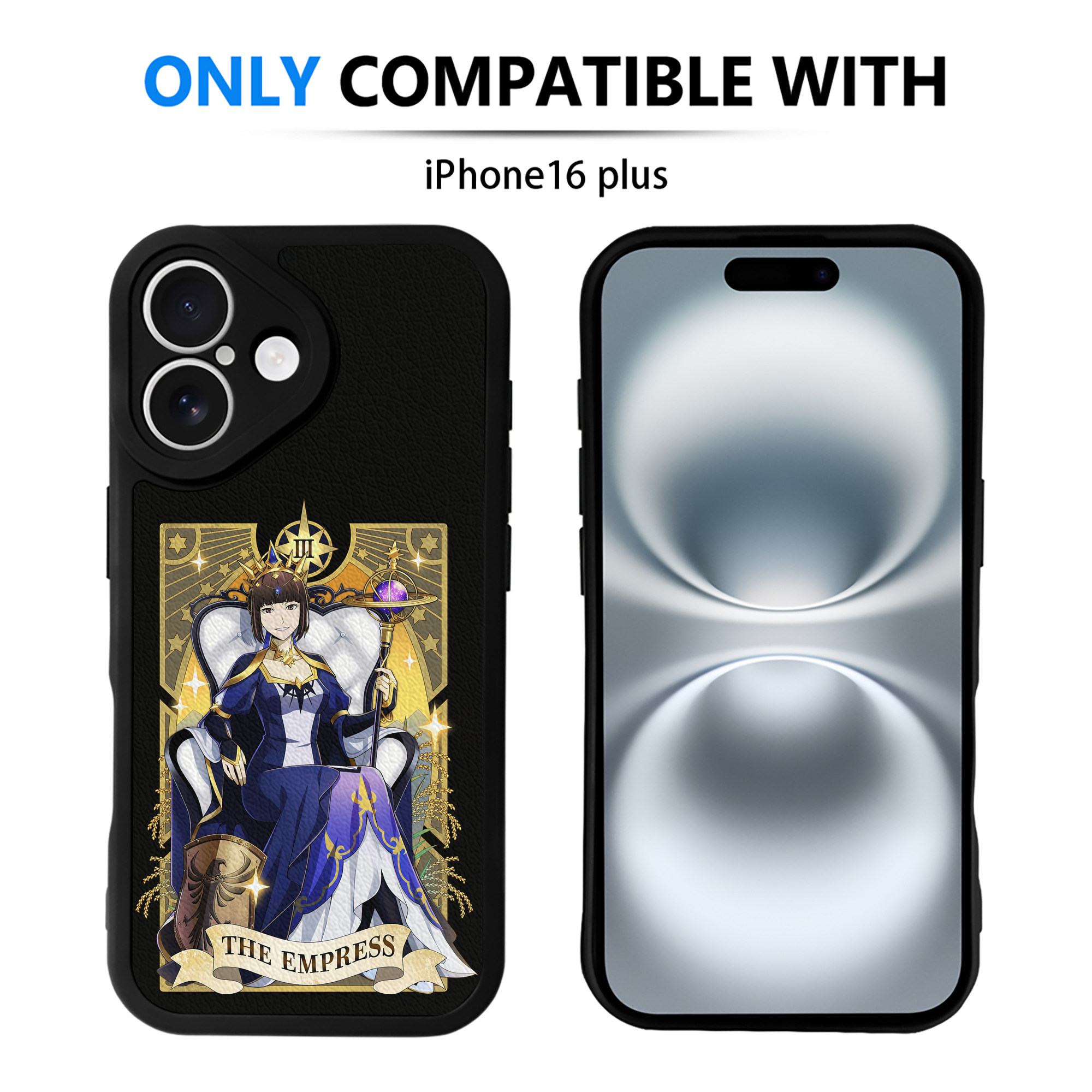 （画像用） 文豪ストレイドッグス Bungo Stray Dogs 【iPhone 16シリーズ対応】シリコンスマホケース（レザー調） 材質：シリコン